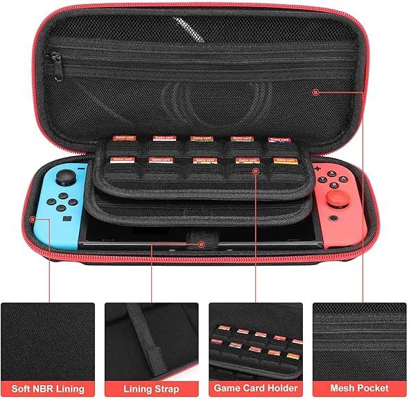 Nintendo Switch Travel Case Owl (Nintendo Switch / Switch Lite)