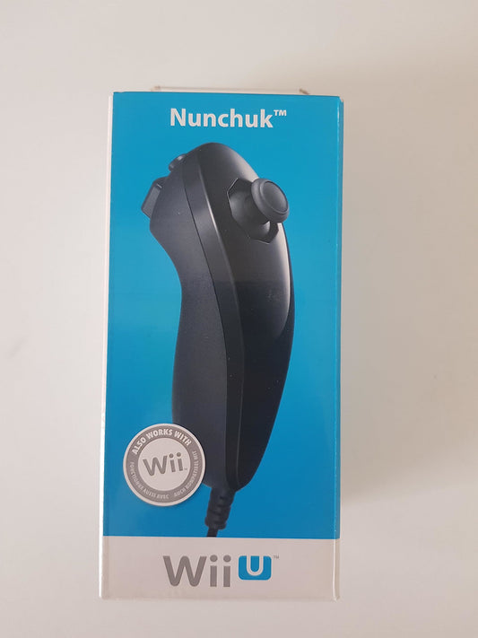 Nintendo Nunchuck Controller ** BLACK ** (for Wii & Wii-U) (DELETED) /Wii-U
