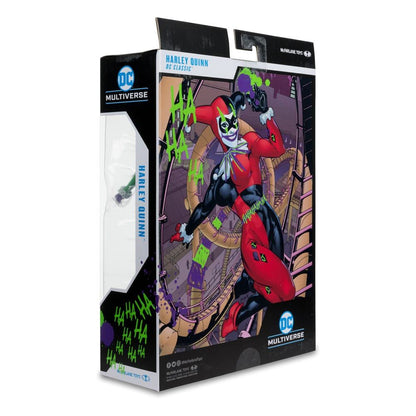 DC Multiverse Action Figure Harley Quinn DC Classic Jokerized Gold Label 18cm