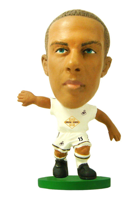 Soccerstarz - Swansea Wayne Routledge Home Kit (2015 version)