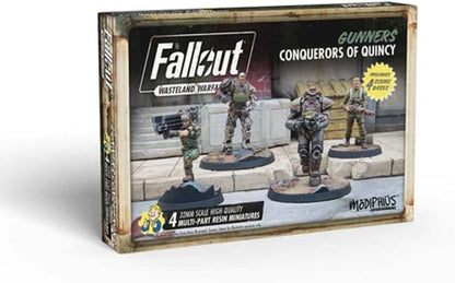 Fallout Wasteland Warfare Gunners Conquerors of Quincy MUH052220 Unpainted