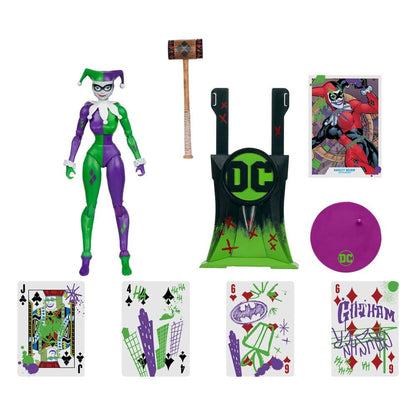 DC Multiverse Action Figure Harley Quinn DC Classic Jokerized Gold Label 18cm