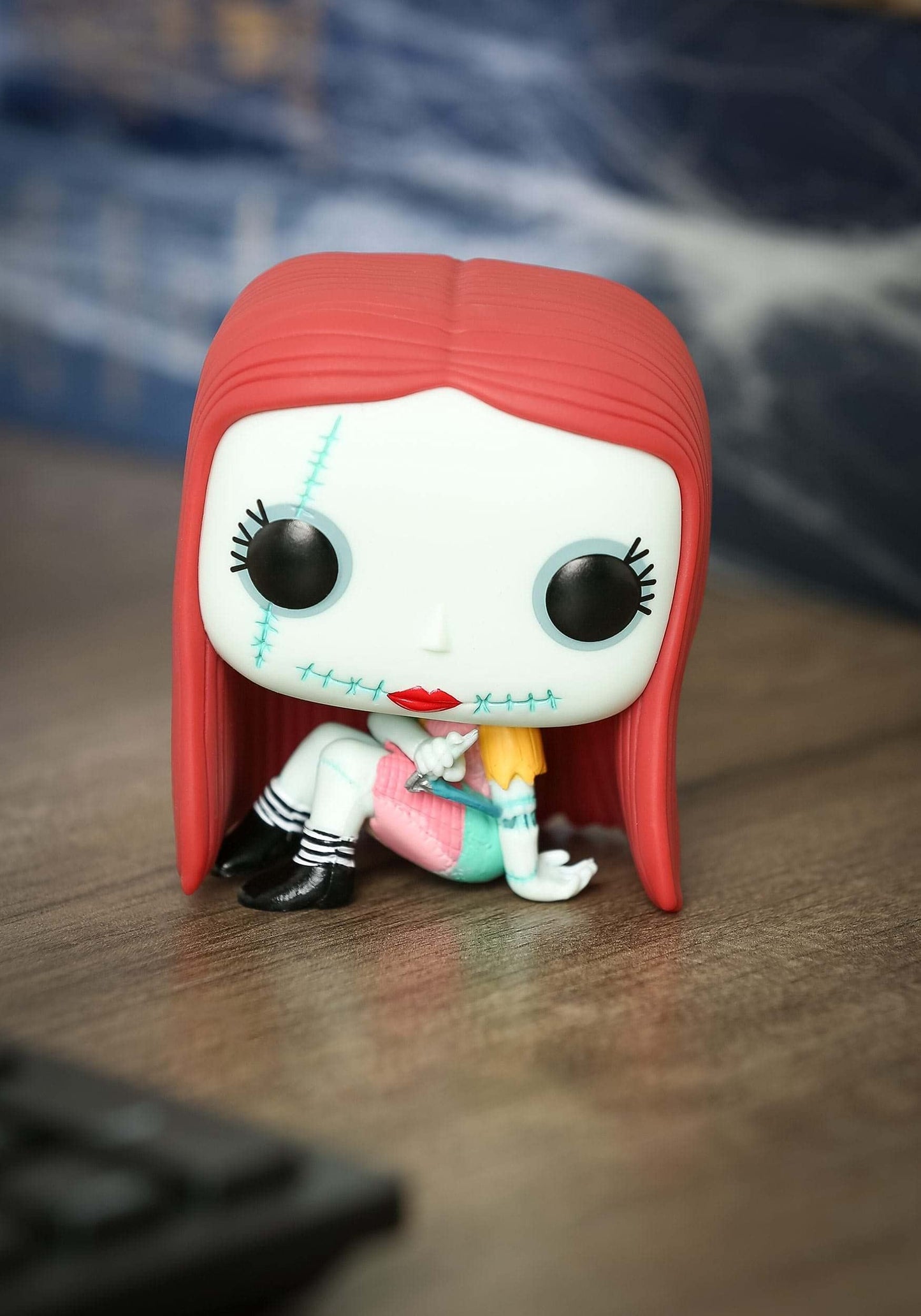 Nightmare before Christmas POP! Disney Vinyl Figure Sally Sewing 9 cm