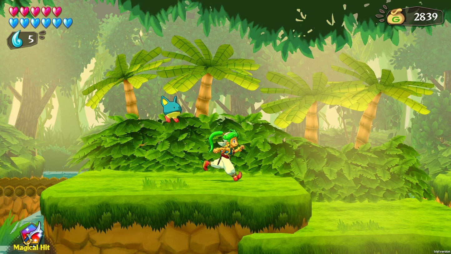 Wonder Boy: Asha in Monster World (Nintendo Switch) [video game]