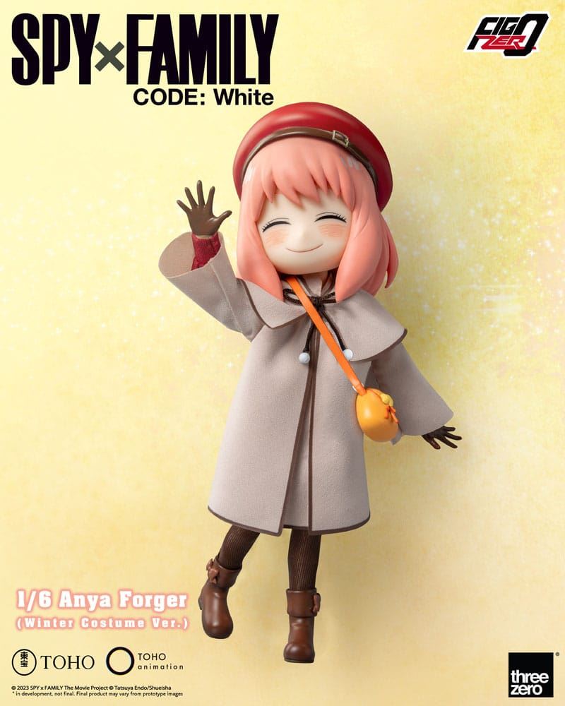 Spy x Family Code: White FigZero Anya Forger Winter 17cm