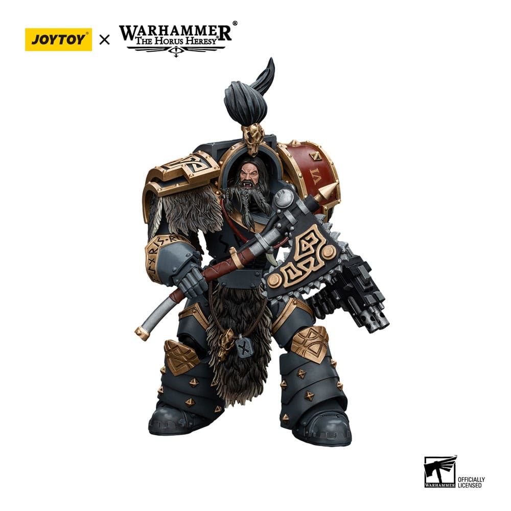 Warhammer The Horus Heresy Action Figure 1/18 Space Wolves Varagyr Wolf Guard Sq
