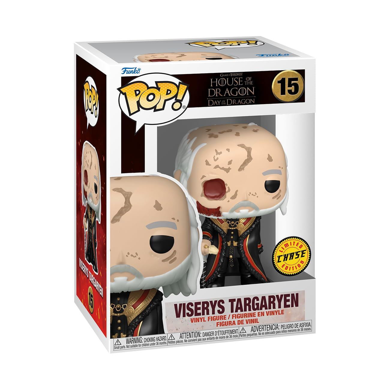 House of the Dragon POP! TV Vinyl Figures Masked Viserys 9 cm Assortment (6)