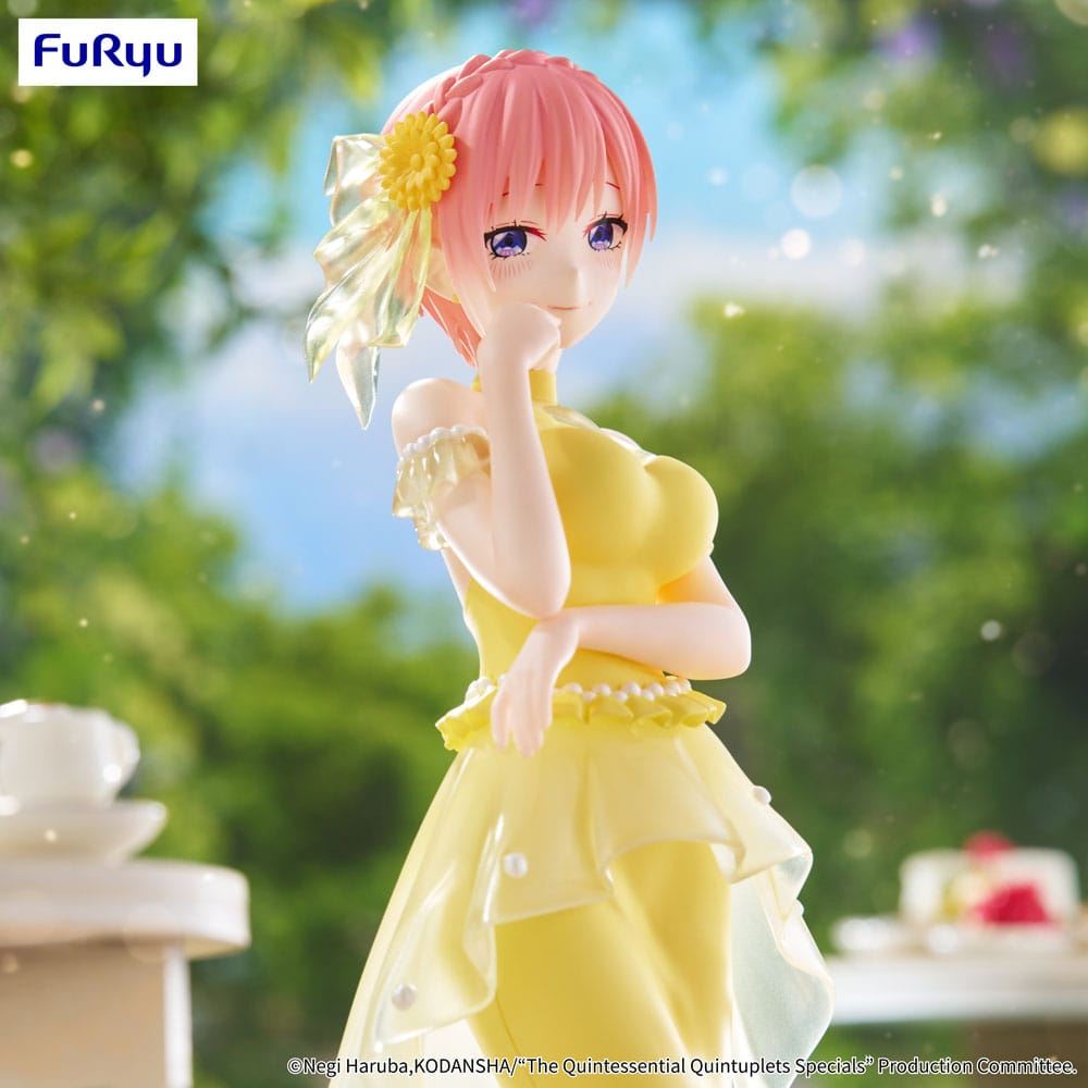 The Quintessential Quintuplets Trio-Try-iT PVC Statue Nakano Ichika Pastel Dress