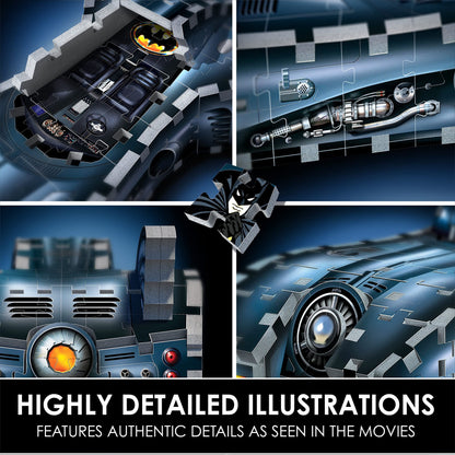 Wrebbit 3D Puzzle - DC Batmobile (255pc) /Puzzle