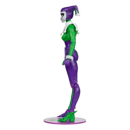 DC Multiverse Action Figure Harley Quinn DC Classic Jokerized Gold Label 18cm