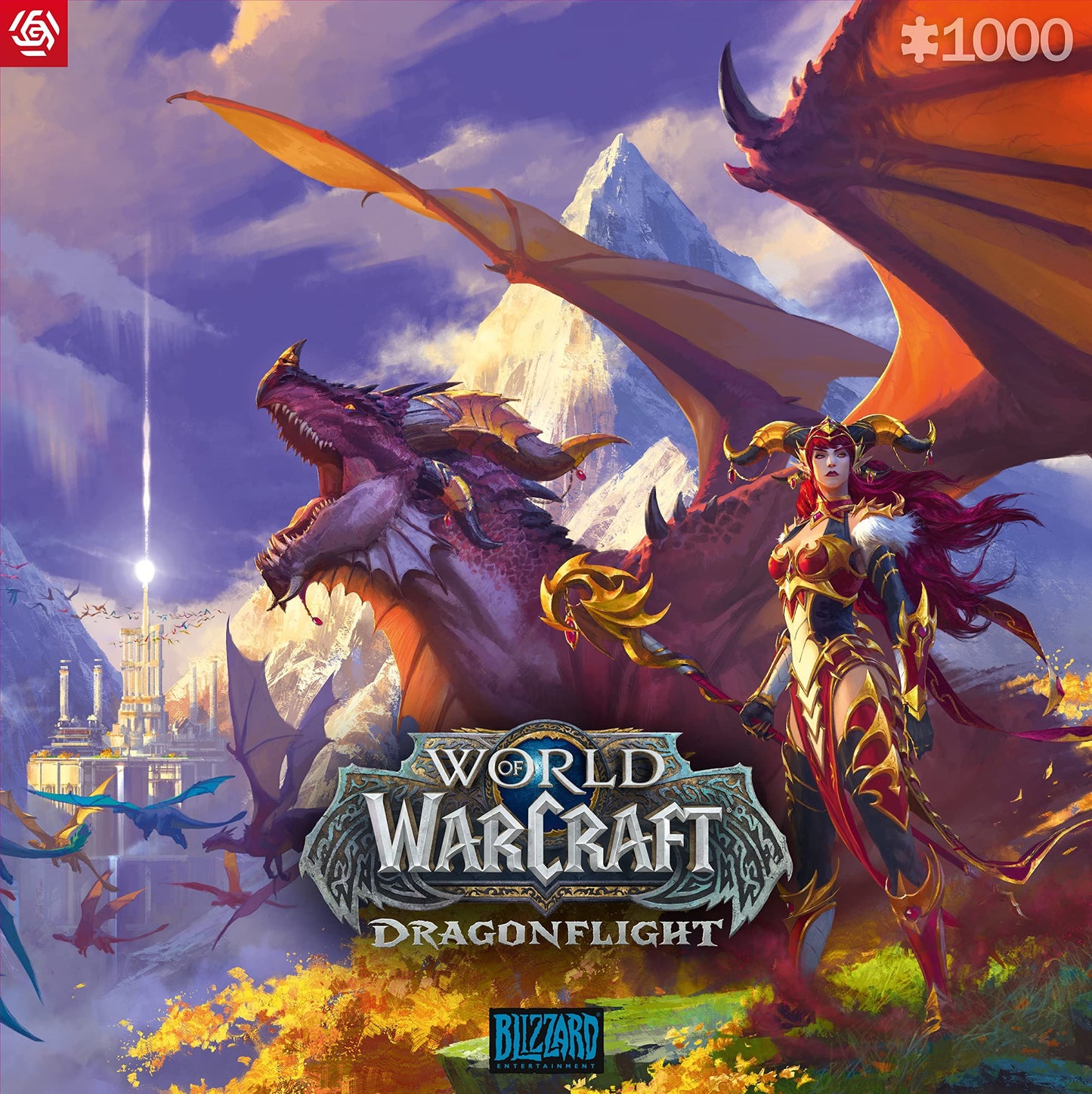 Good Loot Gaming Puzzle World Of Warcraft Dragonflight Alexstrasza 1000pcs Puzzl
