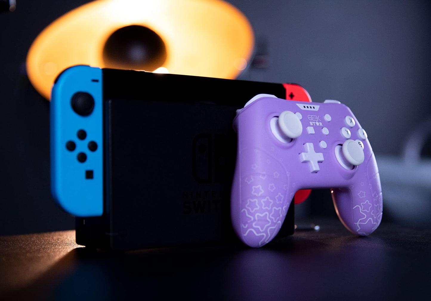 Konix Geek Star Amethyst Gamepad Controller (Purple) /Switch