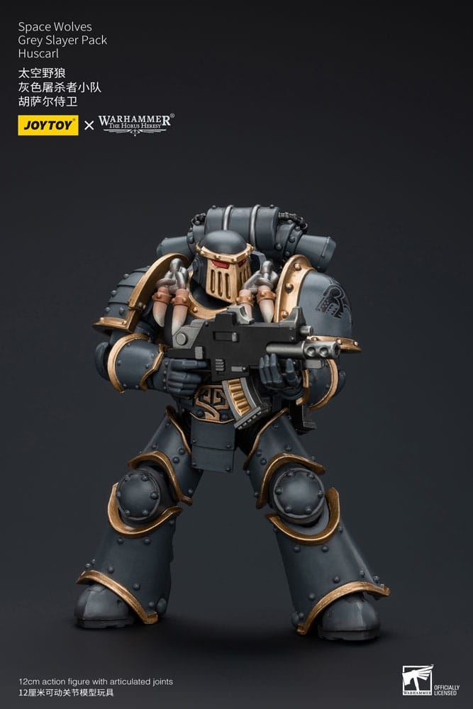 Warhammer The Horus Heresy Action Figure 1/18 Space Wolves Grey Slayer Pack Husc