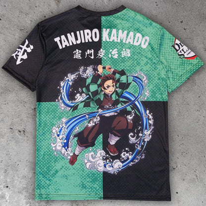 Demon Slayer: Kimetsu no Yaiba T-Shirt Tanjiro Kamado  Size S
