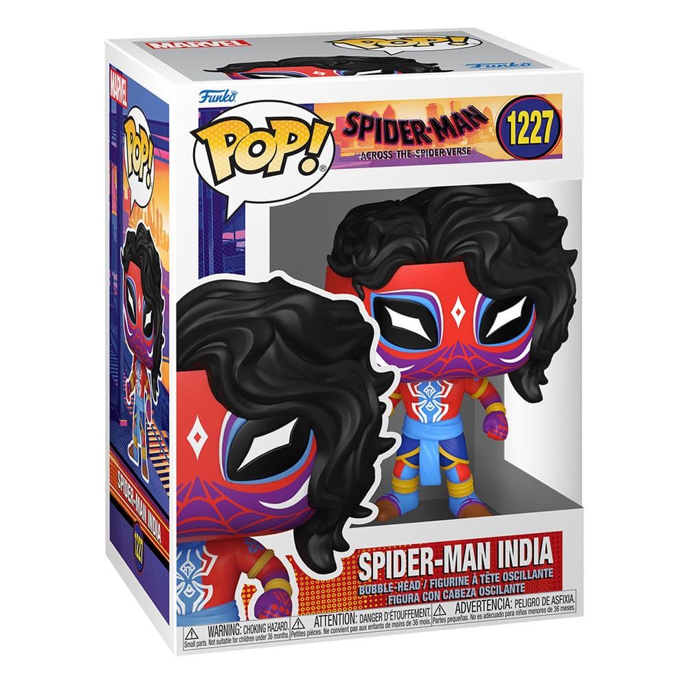 Spider-Man: Across the Spider-Verse POP! Movies Vinyl Figure Spider-Man India 9