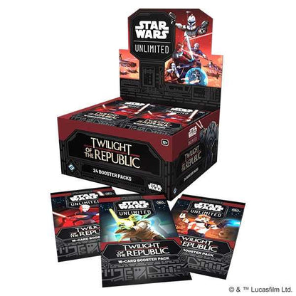 Star Wars: Unlimited Twilight of the Republic Booster Display (24)