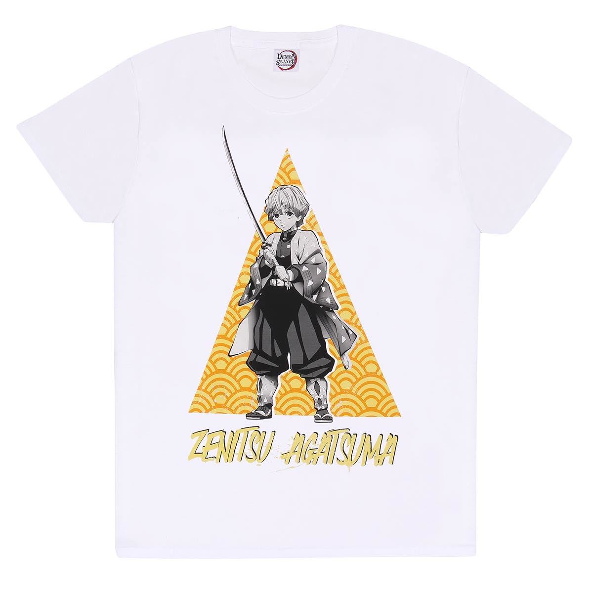 Demon Slayer T-Shirt Zenitsu Tri Size XL