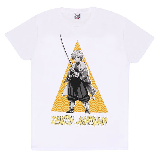 Demon Slayer T-Shirt Zenitsu Tri Size XL