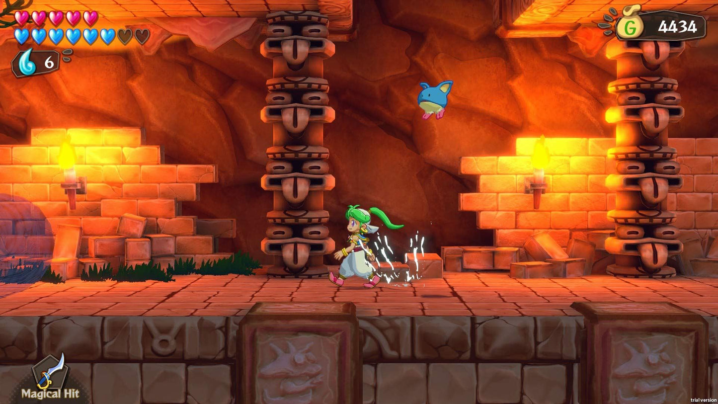 Wonder Boy: Asha in Monster World (Nintendo Switch) [video game]