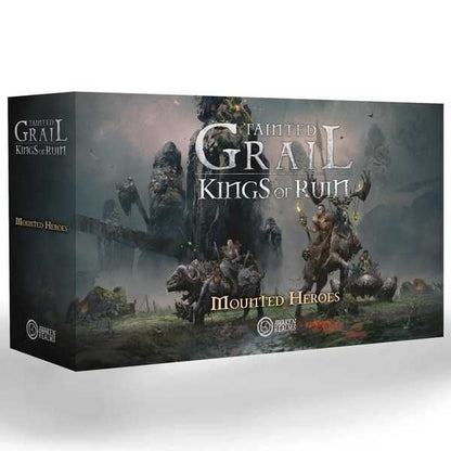 Awaken Realms | Tainted Grail: Kings of Ruin - Mounted Heroes | Miniatures Board