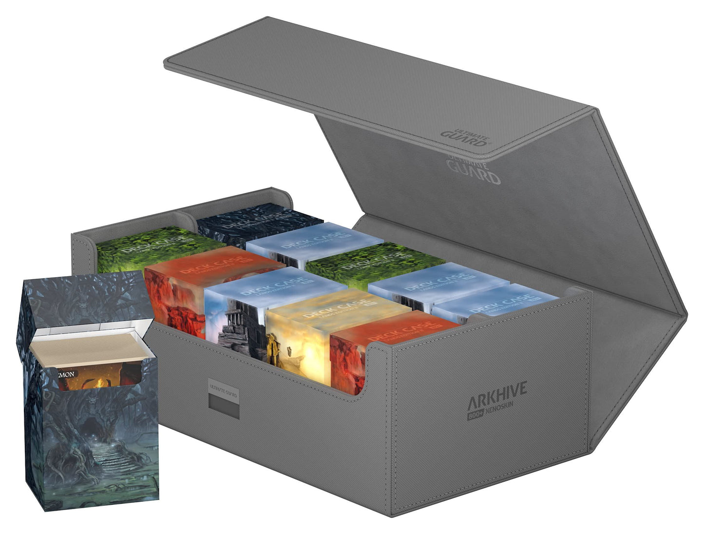 Ultimate Guard Arkhive 800+ XenoSkin Monocolor Grey