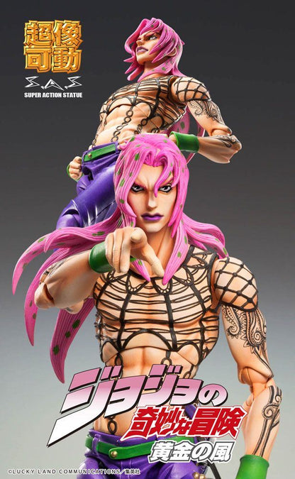 JoJo's Bizarre Adventure Part5 Super Action Action Figure Chozokado (Diavolo) (r