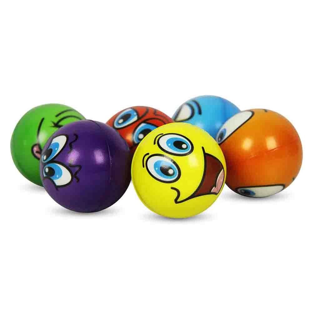 Crumple Ball Stressball Smiley 6cm /Toys - New Toys - G1398z