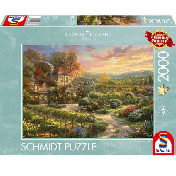 Thomas Kinkade: In the Vineyards (2000pc)