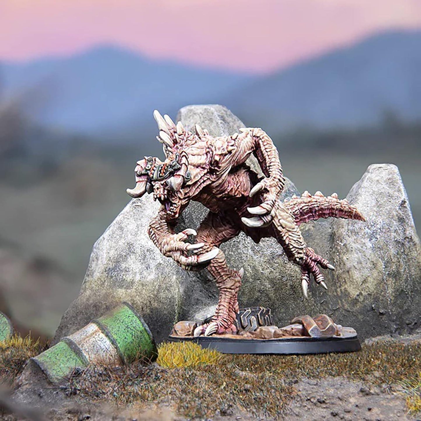 Fallout Wasteland Warfare Enclave-Domesticated Deathclaw - 1 Miniature, 32mm Un