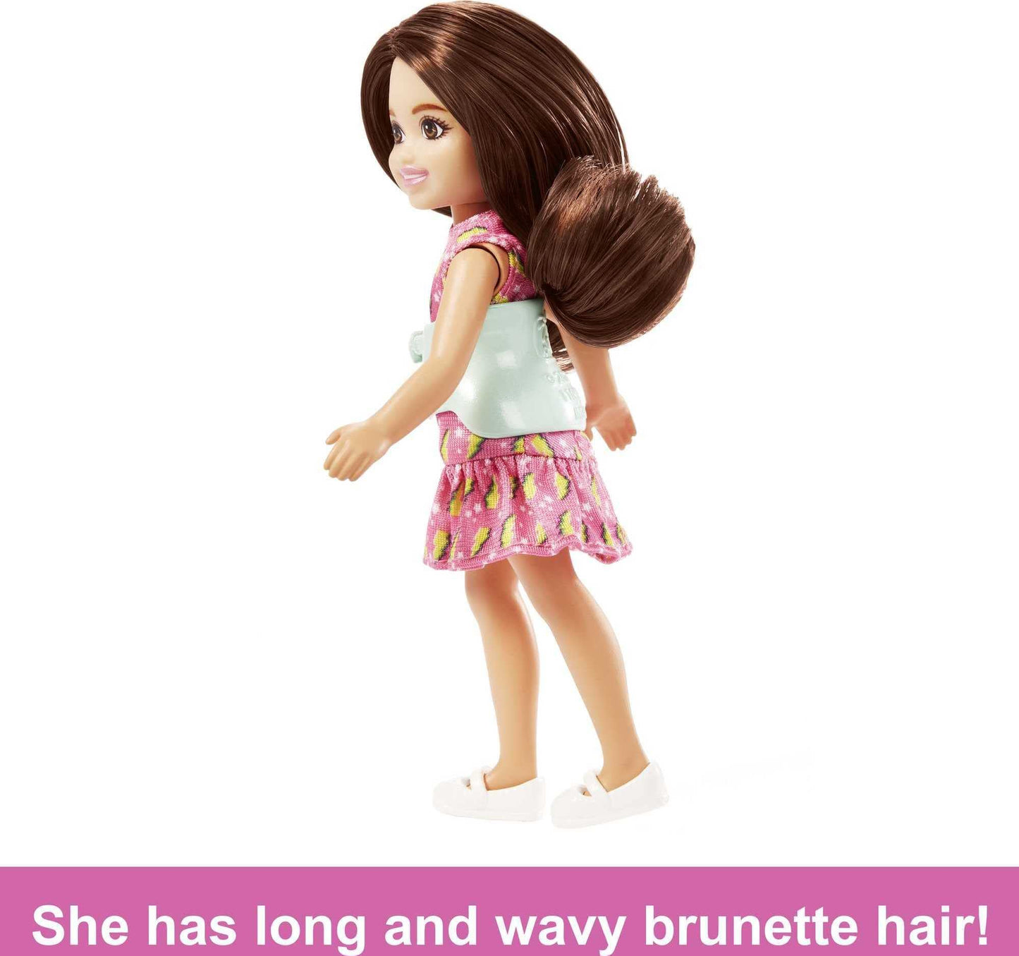 Barbie - Chelsea Core Doll With Pink Watermelon Dress  /Toys