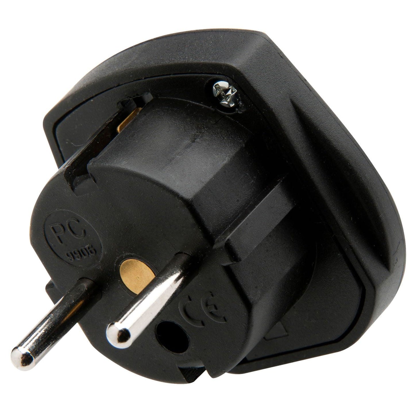 UK to EURO Plug Adaptor (BLACK) /POWER
