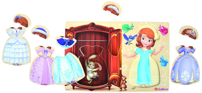 Eichhorn "Disney Princess Sofia Wooden Puzzle (13-Piece, Multi-Colour) /Puzzles