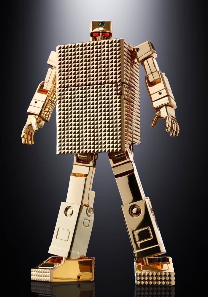 Golden Warrior Gold Lightan Soul of Chogokin Diecast Action Figure GX-32SP Gold