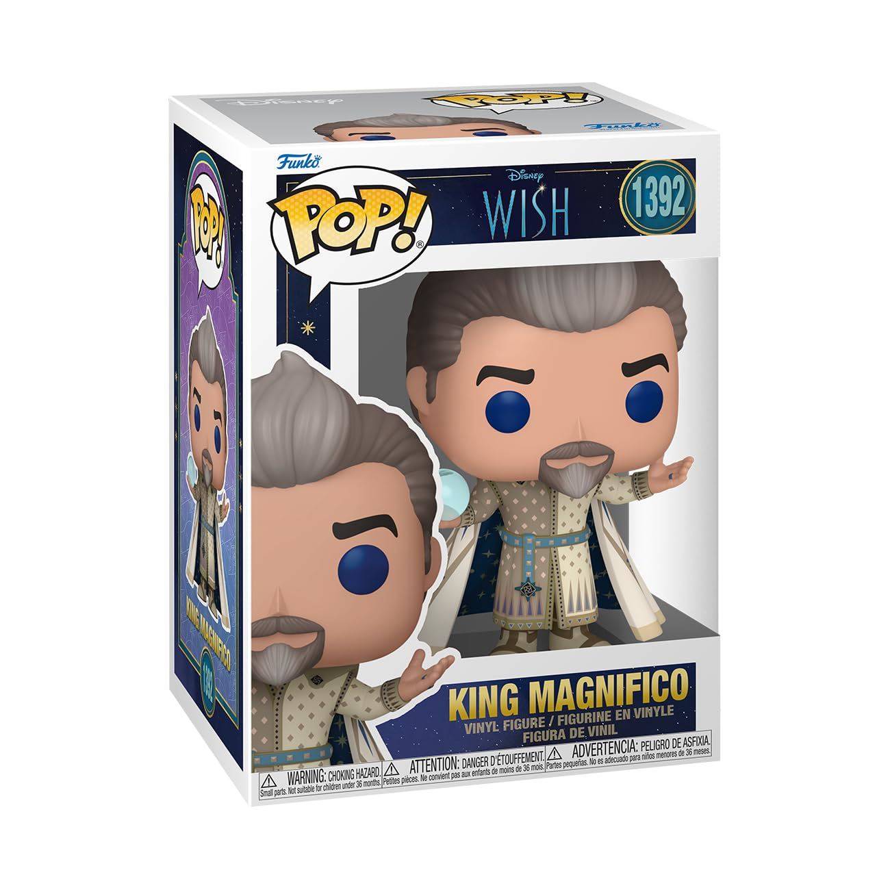 Wish POP! Disney Vinyl Figure King Magnifico 9 cm