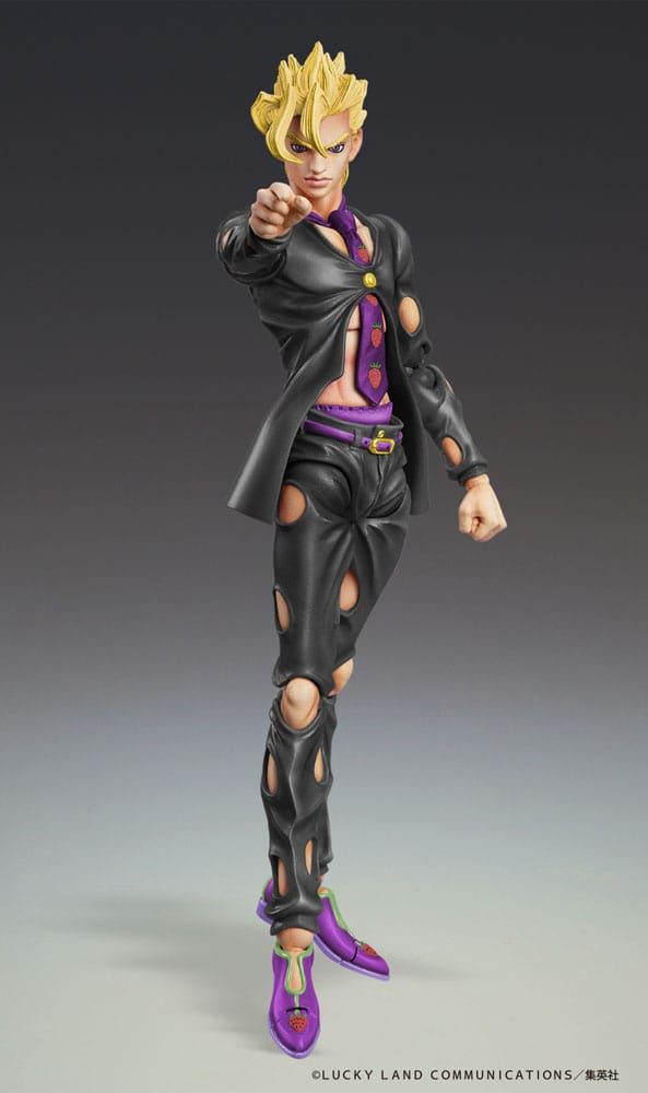 JoJo's Bizarre Adventure Part 5 Golden Wind Chozokado Pannacotta Fugo Black 15cm