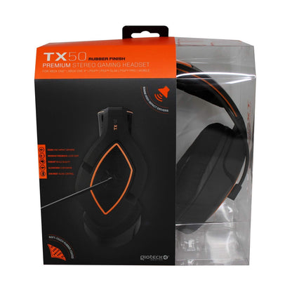 Gioteck - TX50 Stereo Gaming & Go Headset (Black) /Xbox One