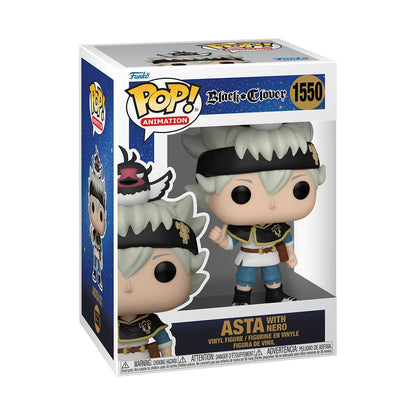 Black Clover POP! Animation Vinyl Figure Asta w/Nero 9 cm