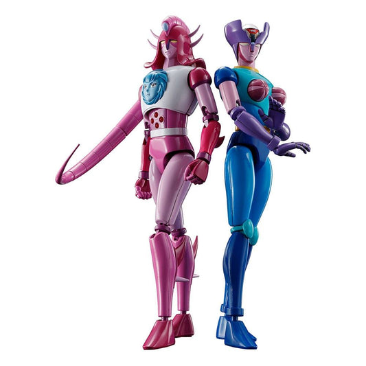 Great Mazinger Z Soul of Chogokin Diecast Action Figures GX-108 Rhein & GX-11R D