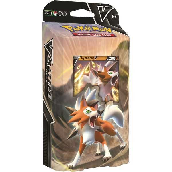 Pokemon TCG: Lycanroc V / Corviknight V Battle Deck (8ct)