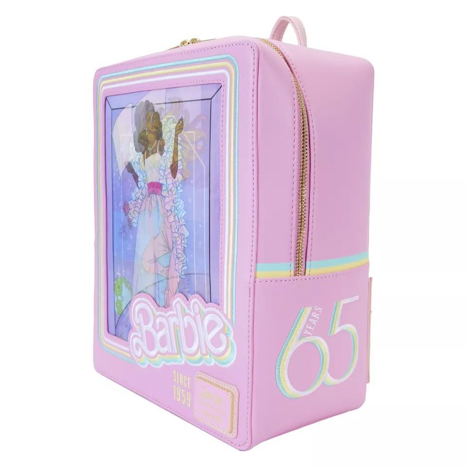 Mattel by Loungefly Backpack Mini Barbie 65th Anniversary Doll Box