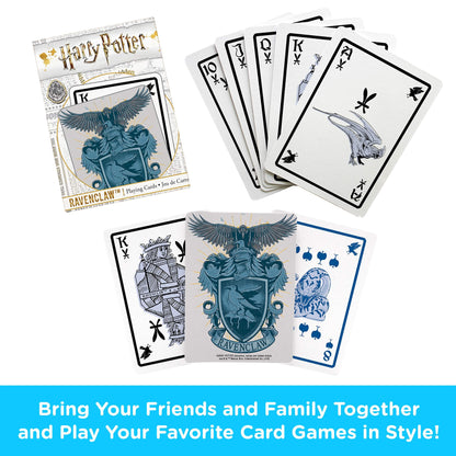 Aquarius Harry Potter Playing Cards Ravenclaw, Multicolor, 52441