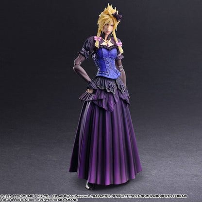 Final Fantasy VII Remake Play Arts Kai Action Figure Cloud Strife Dress Ver. 28