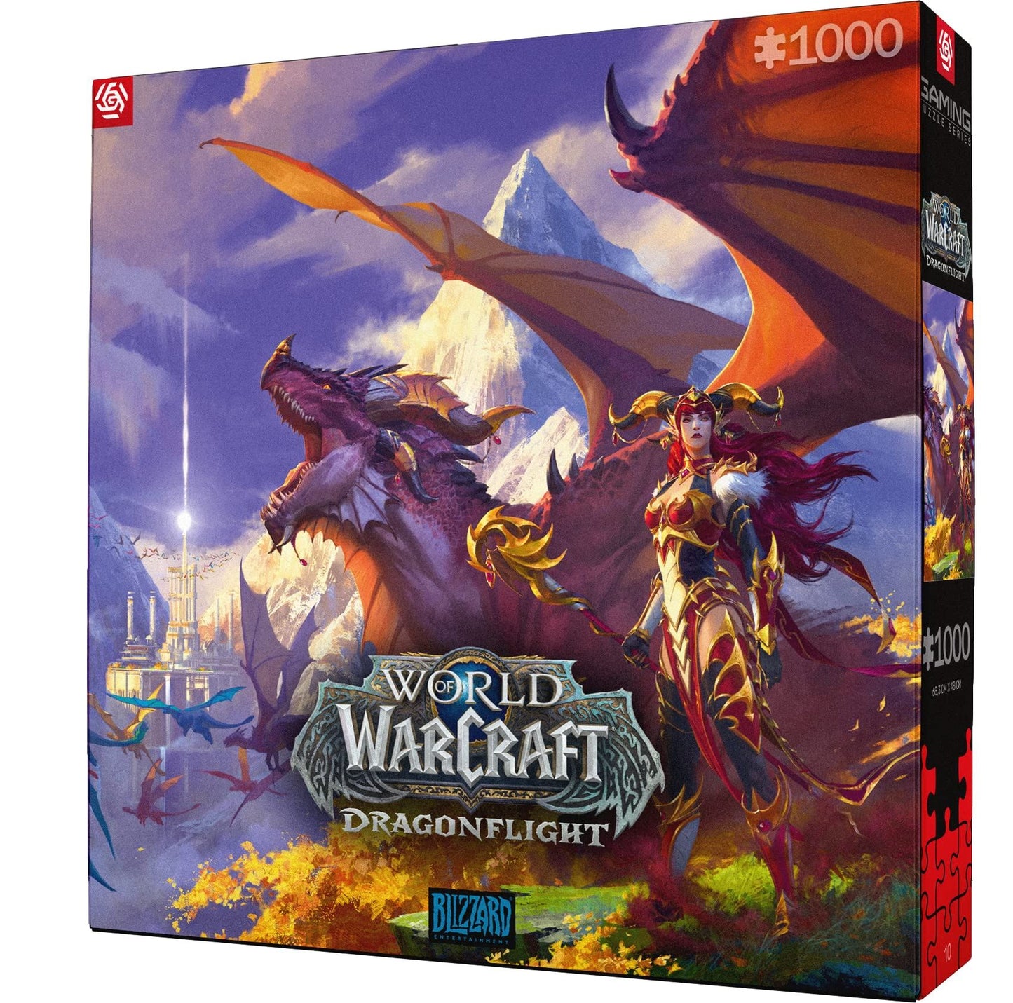 Good Loot Gaming Puzzle World Of Warcraft Dragonflight Alexstrasza 1000pcs Puzzl