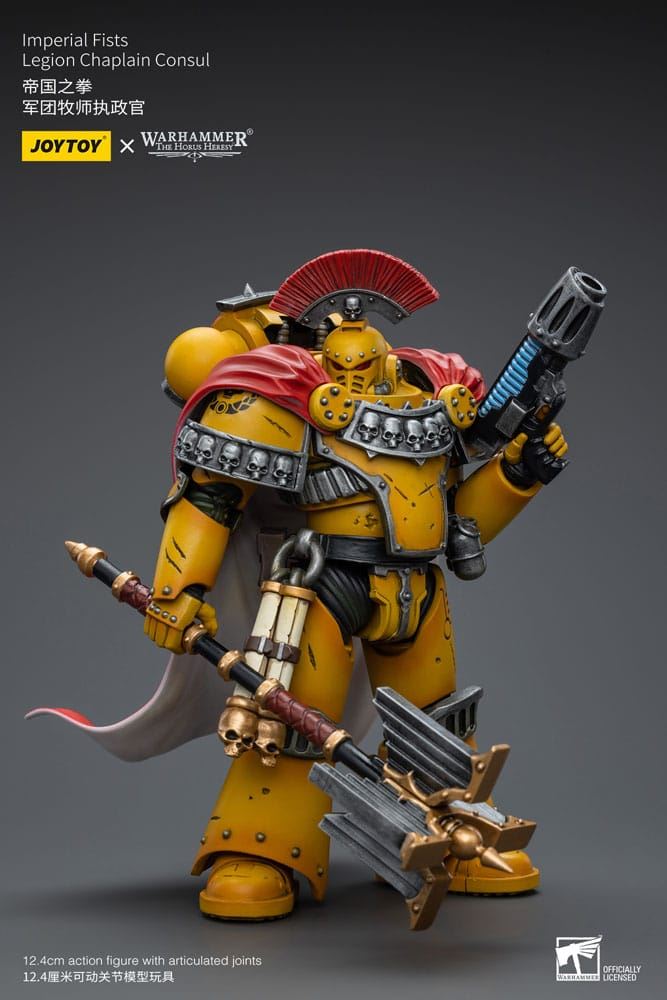Warhammer Horus Heresy Imperial Fists Legion Chaplain Consul 12cm