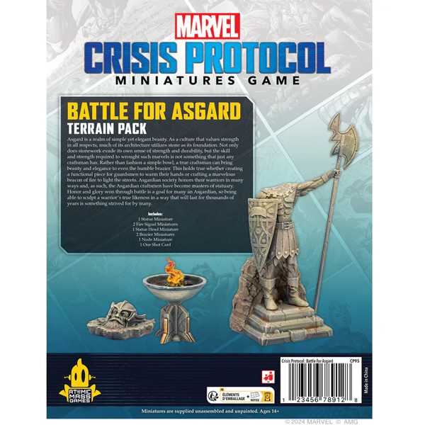 Battle For Asgard Terrain Pack: Marvel Crisis Protocol