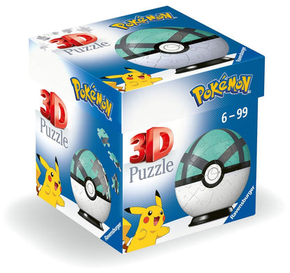 Pok?mon 3D Puzzle Pok?balls: Net Ball (55 pieces)