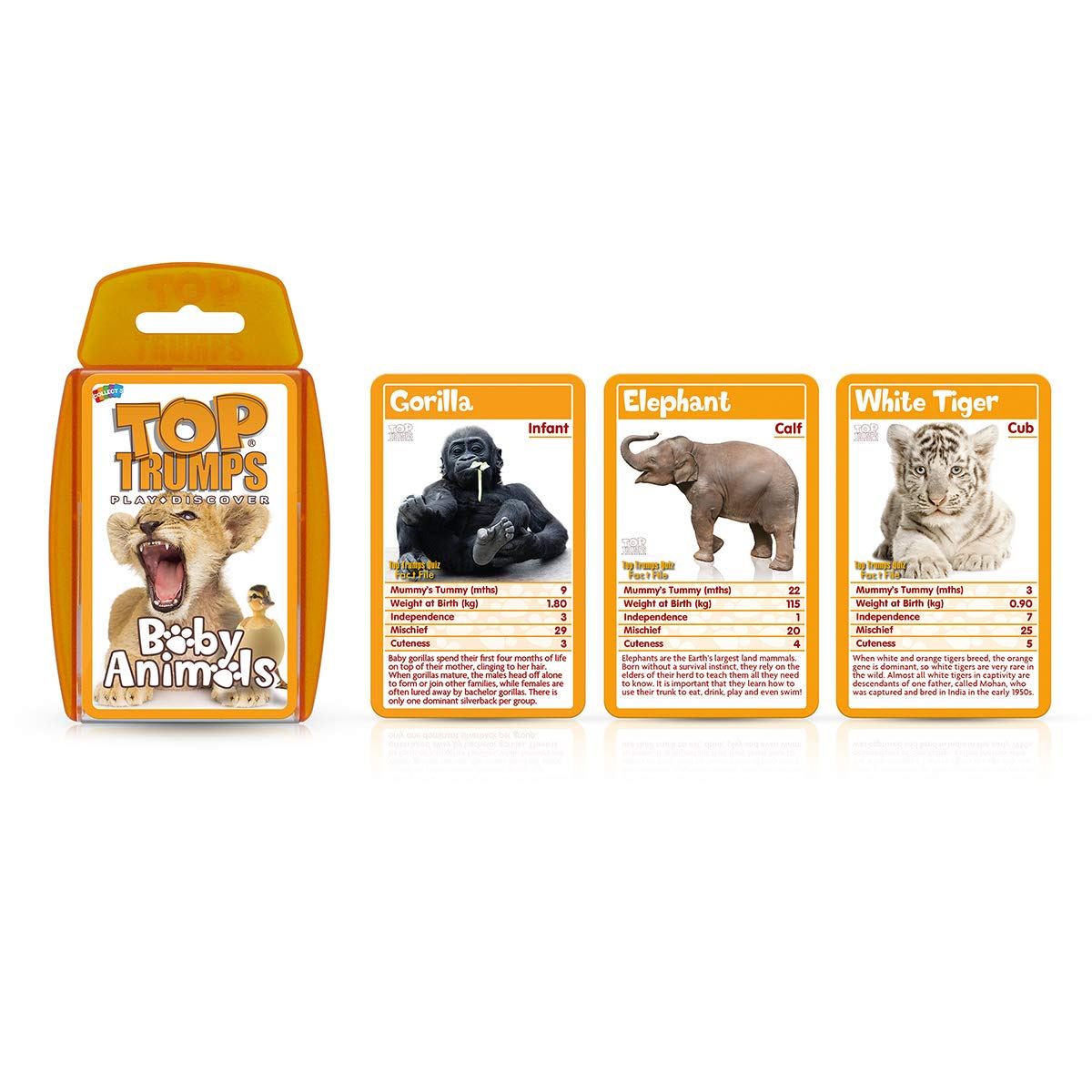Baby Animals Top Trumps Card Game
