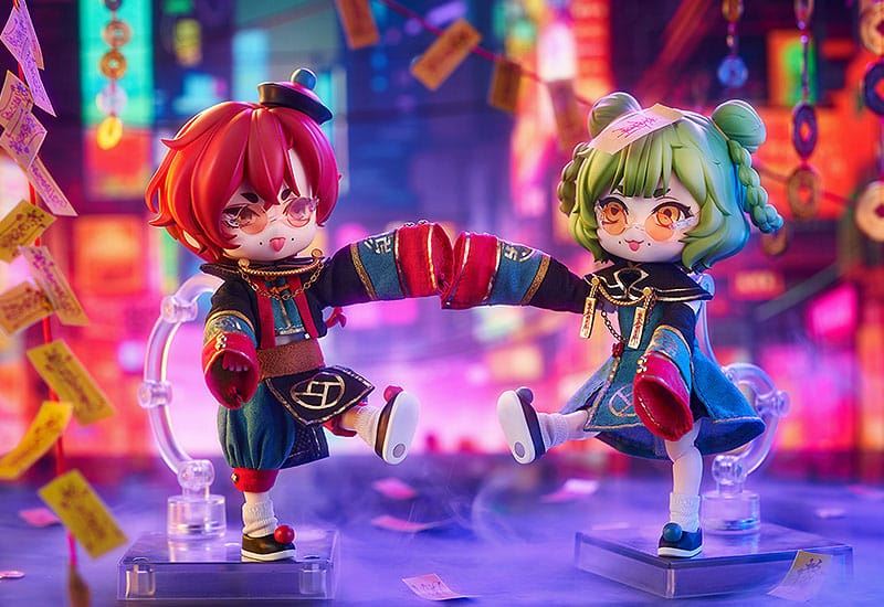 Original Character Nendoroid Figure Chinese-Style Jiangshi Twins Ginger 14cm