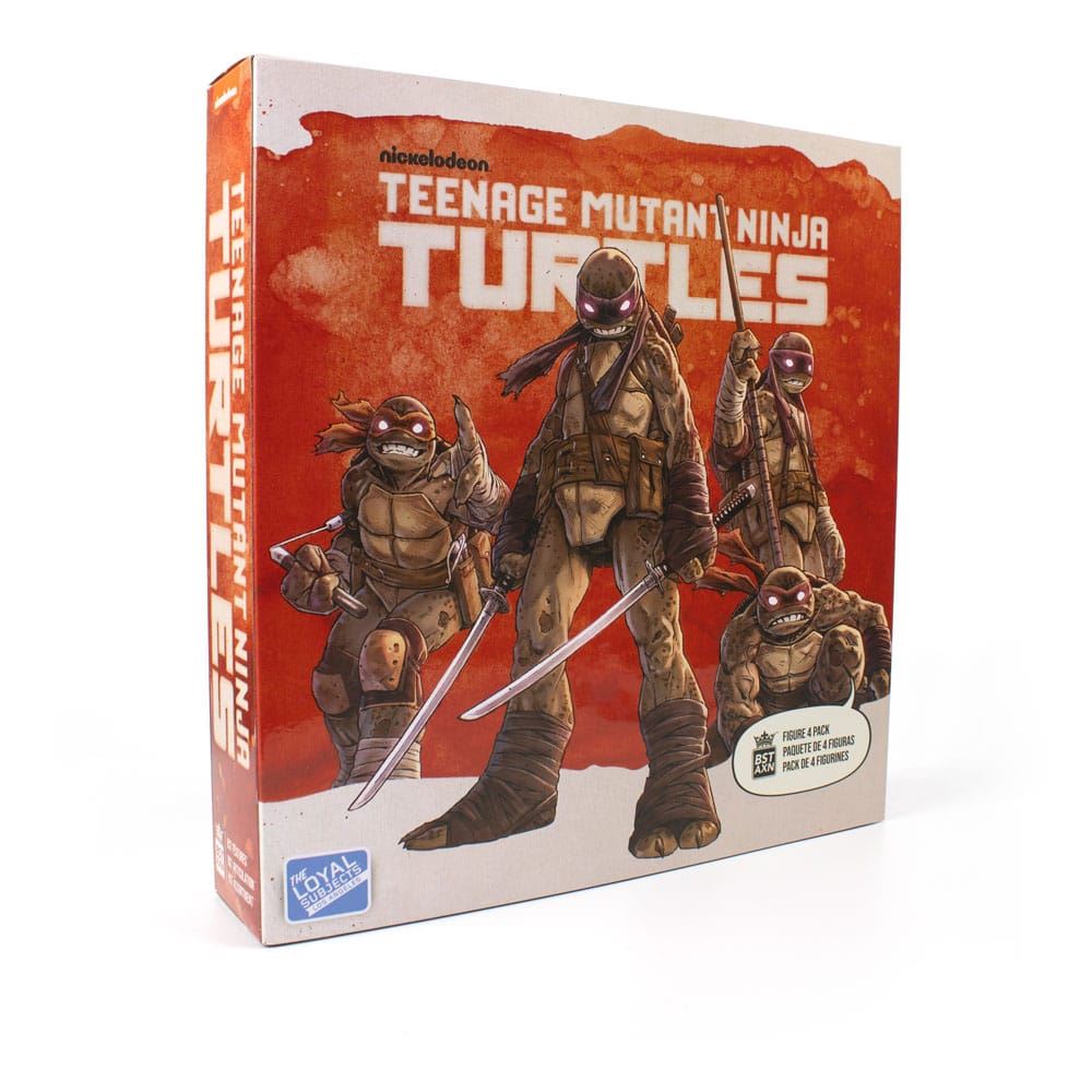 TMNT BST AXN Figures 4-Pack Zombie Turtle IDW Comics 13cm