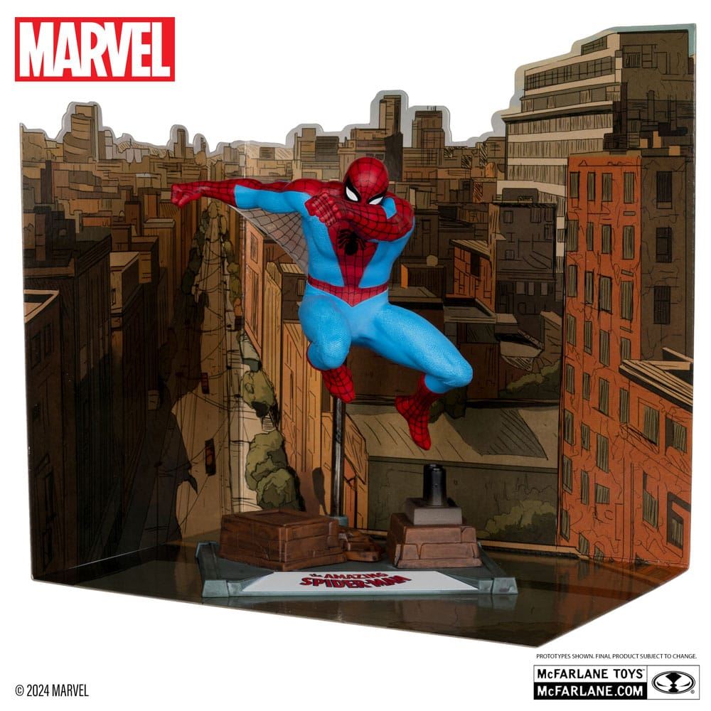 Marvel Collection 1/10 Spider-Man The Amazing Spider-Man #38 Gold Label 15cm